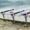 Spring-Loaded Fishing Rod Holder