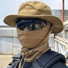 Sun Protection Hat with Face Cover