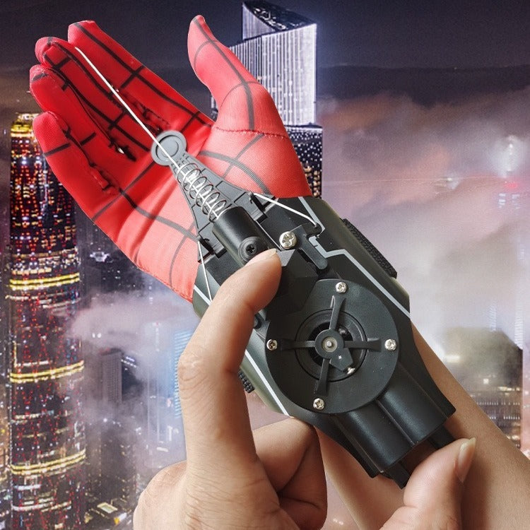 Spider Web Shooter Toy With Gloves - Superhero Wrist Launcher & Suction ...