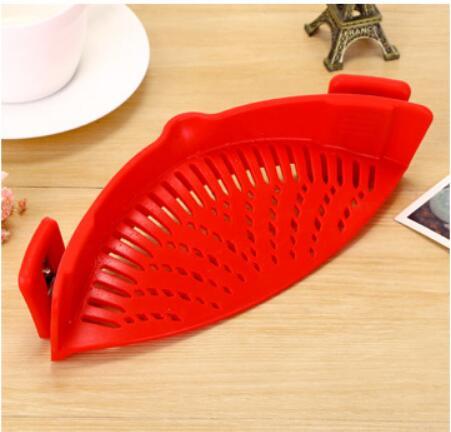 Clip-On Silicone Strainer