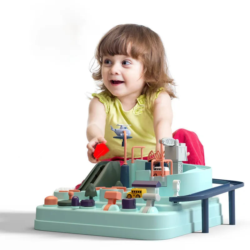 Kids Adventure Car Track Playset