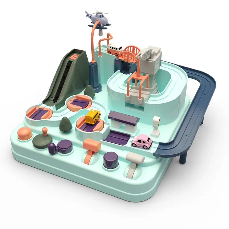Kids Adventure Car Track Playset