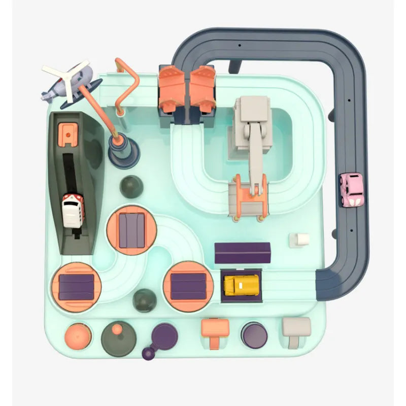 Kids Adventure Car Track Playset