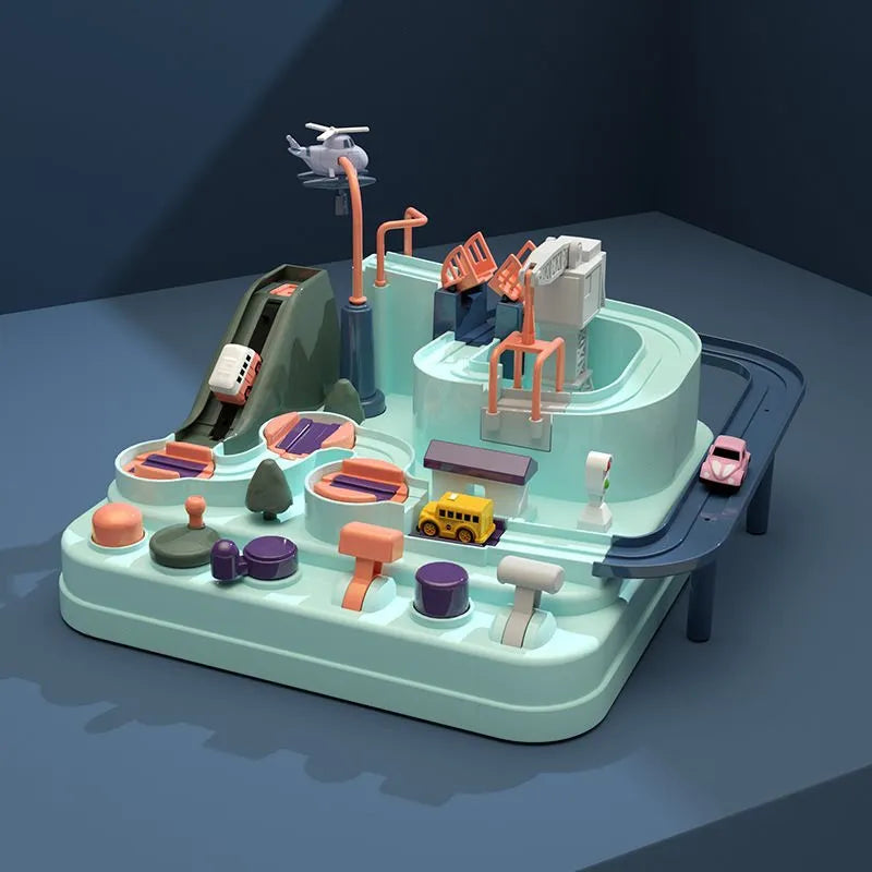 Kids Adventure Car Track Playset