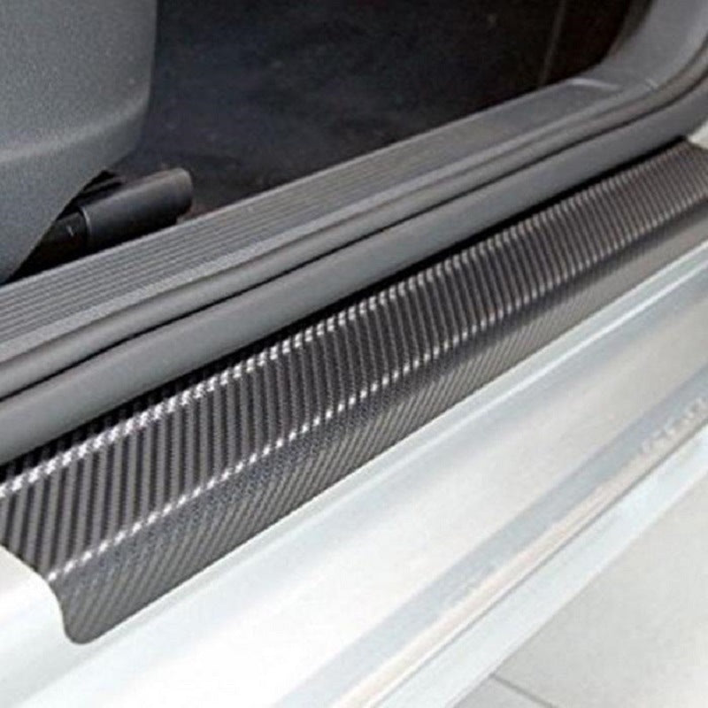 Carbon Fiber Door Sill Protectors (4PCS)