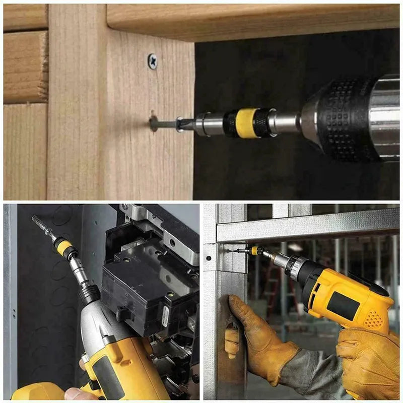 Multi-Angle Drill Bit Extension