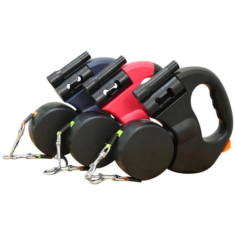 Dual Retractable Dog Leash