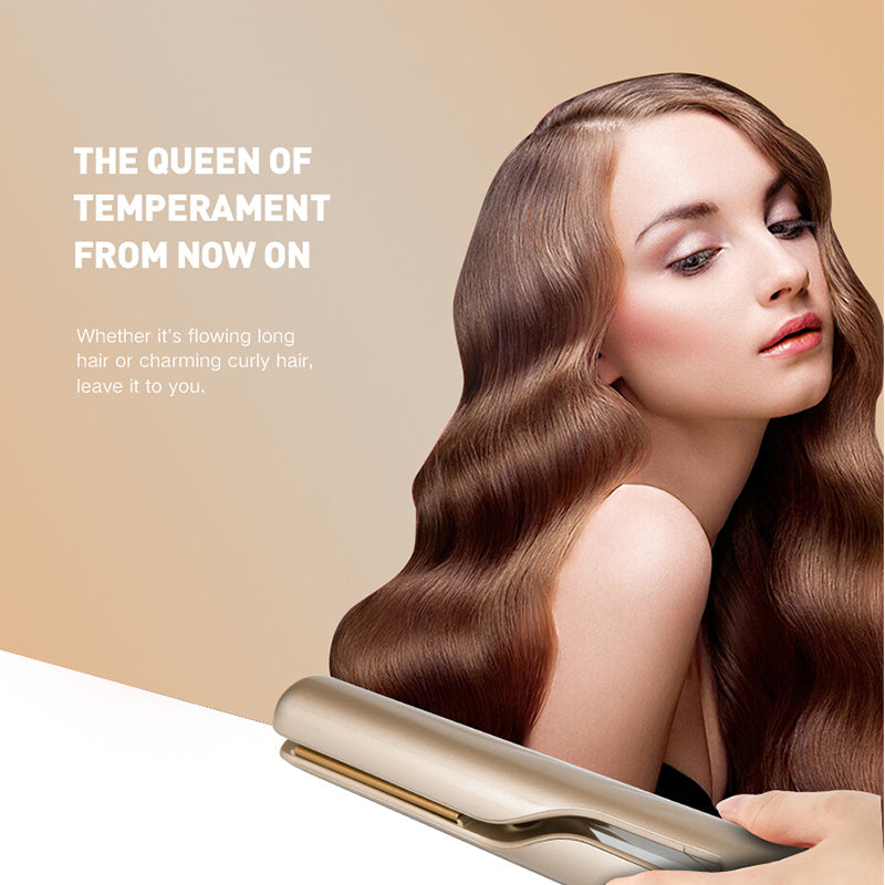 Pear head professional curling iron