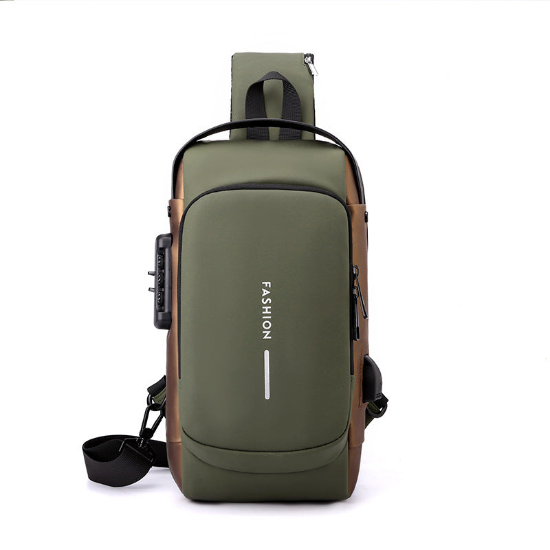Anti-Theft Crossbody Backpack