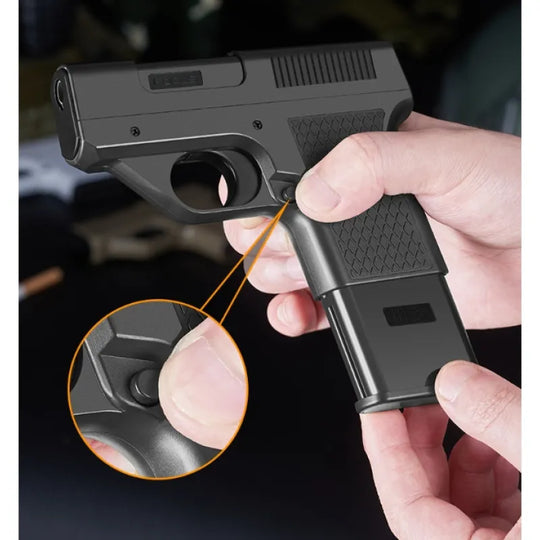 Gun-shaped lighter image