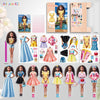 Magnetic Dress-Up Sticker Book
