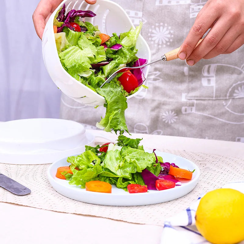 Salad and Vegetable Cutting Bowl