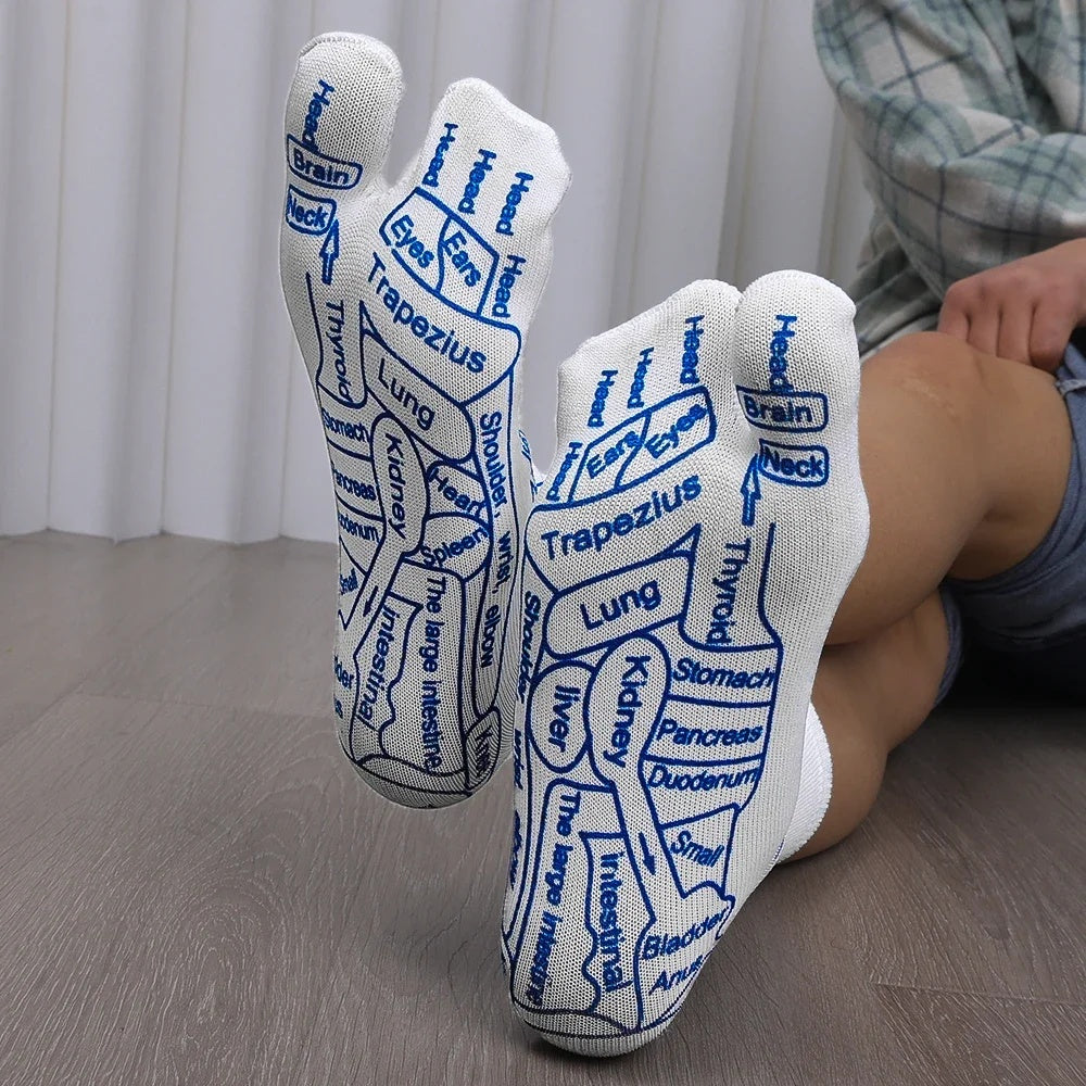 RefleSocks™ Acupressure Chart Socks