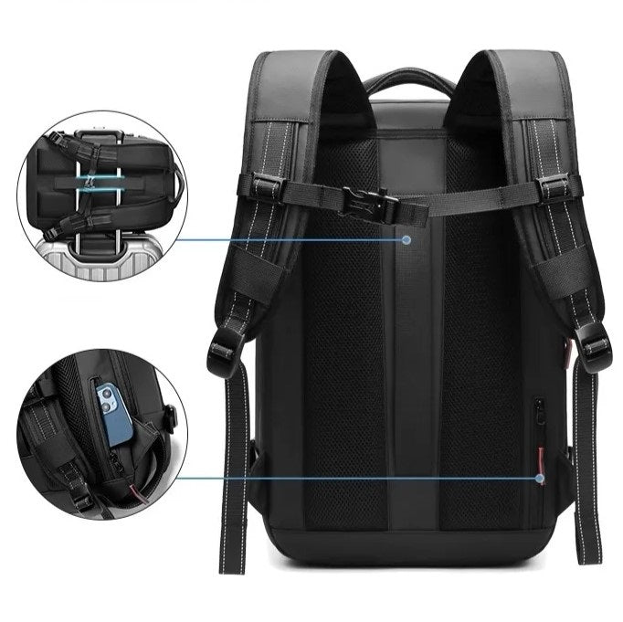 Vacuum Compression Travel Backpack