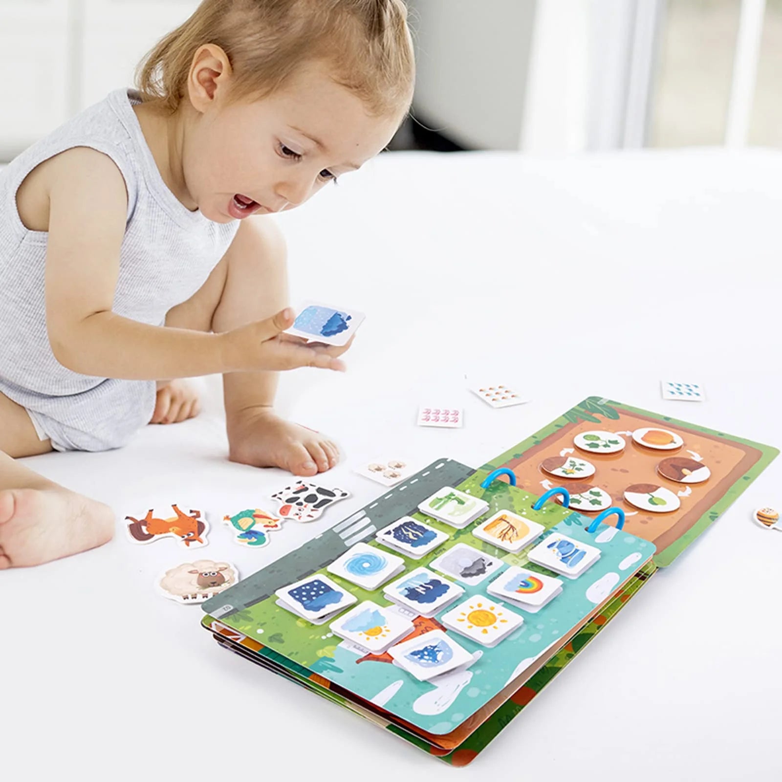 Interactive Busy Book for Kids