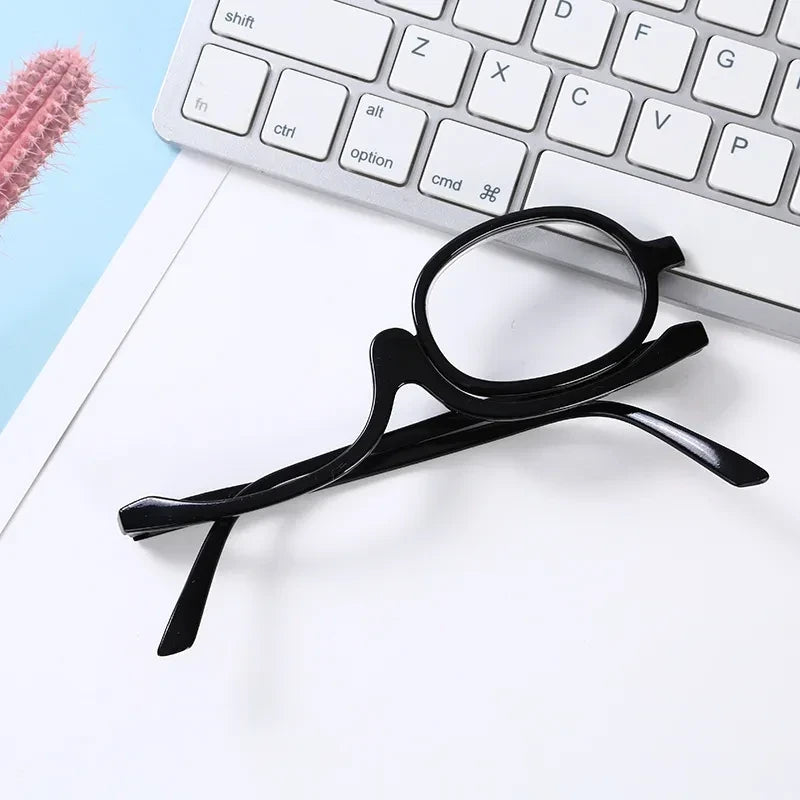 Flip Lens Makeup Glasses