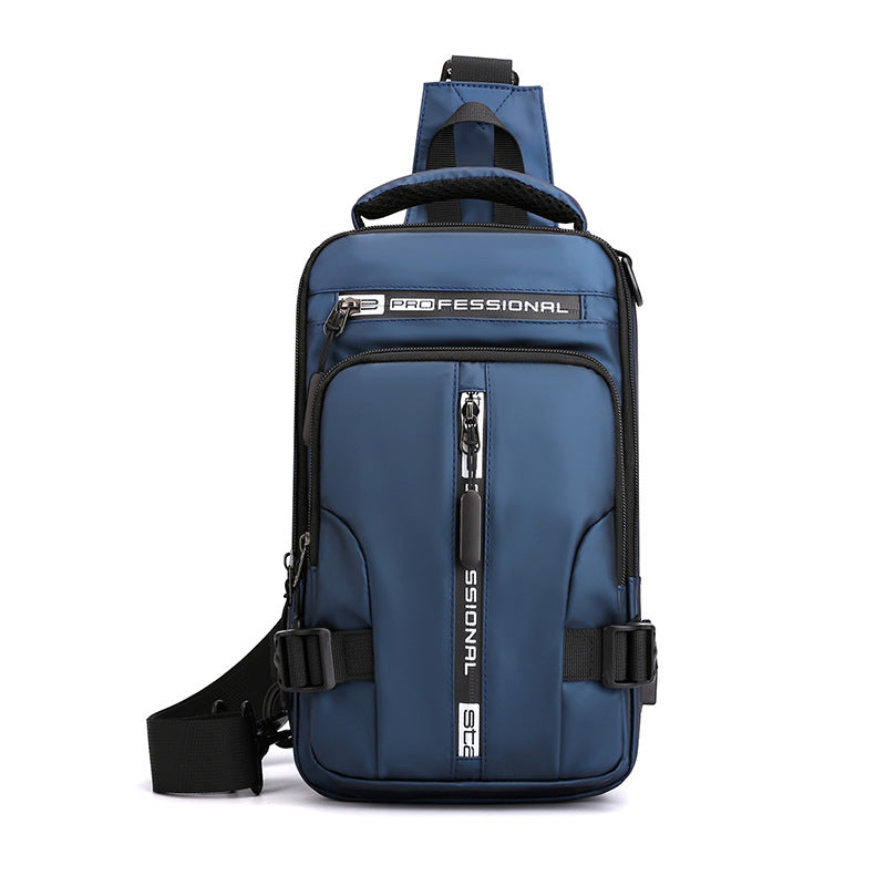 Multi-Compartment Crossbody Backpack