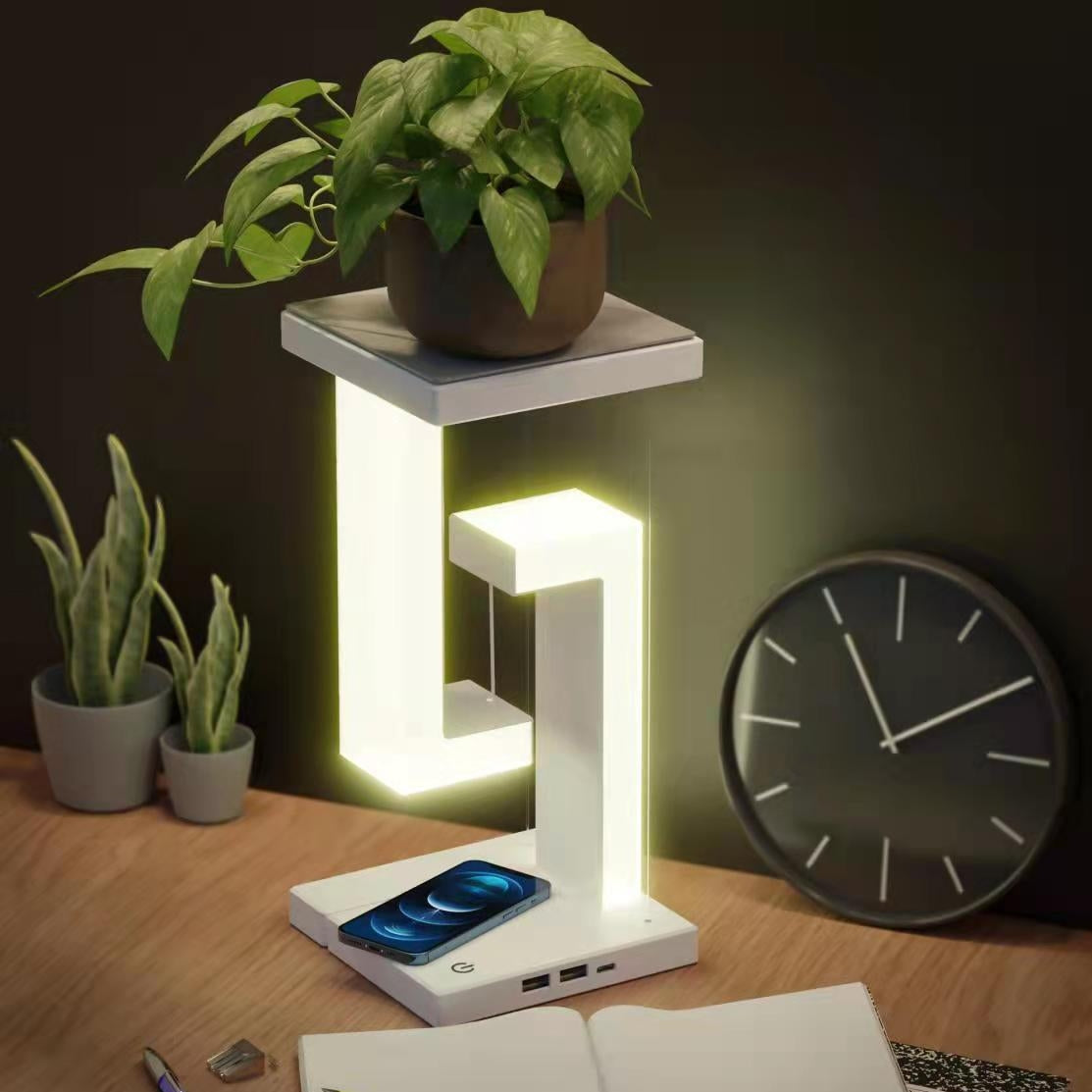 Anti-Gravity Desk Lamp Wireless Charging