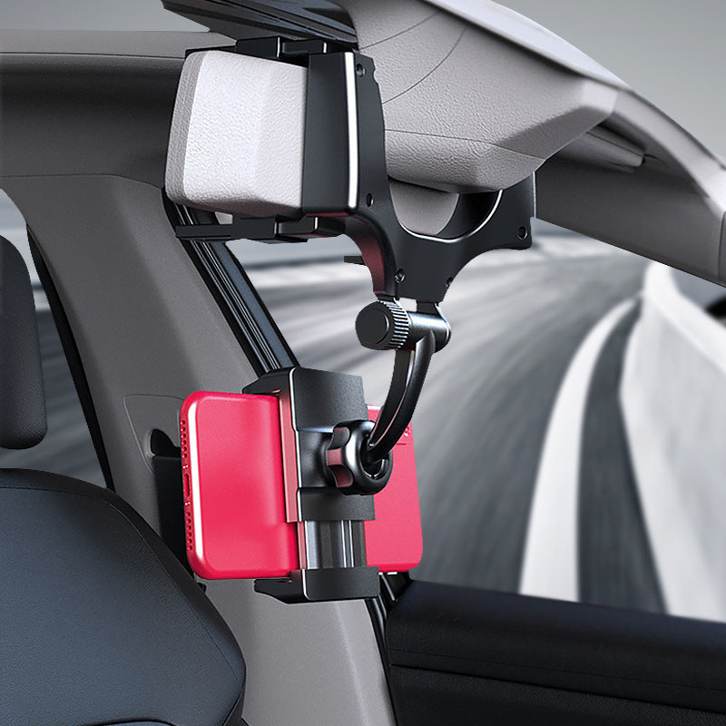 Rearview Mirror Phone Holder