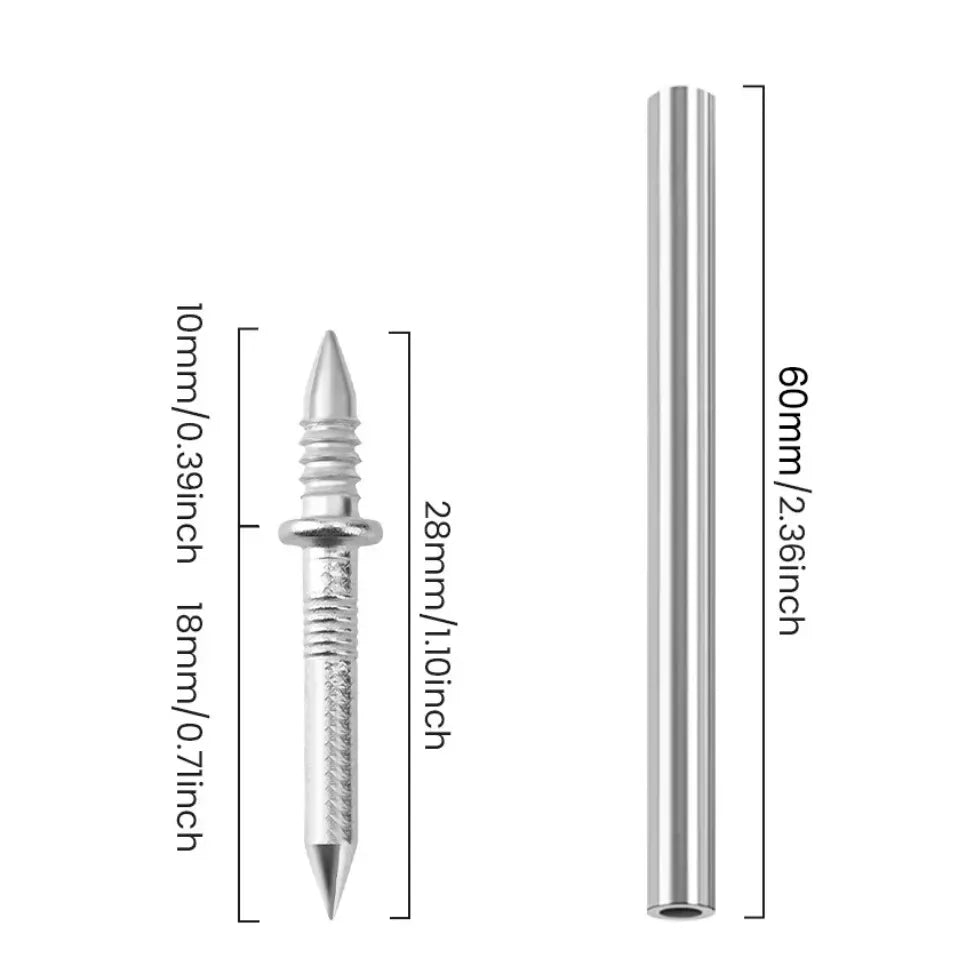 Double-Sided Nails (100 Pcs)