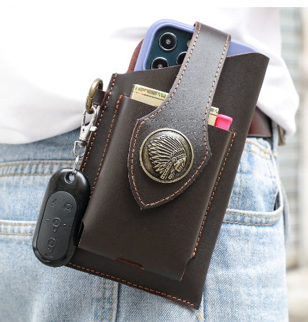 Phone Belt Leather Holster