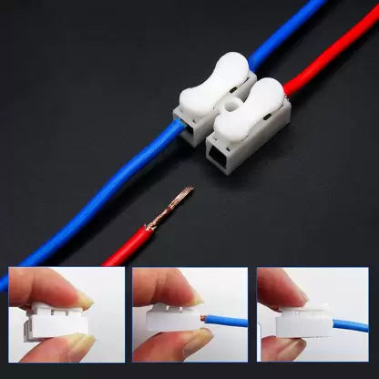 Quick-connect wire connectors