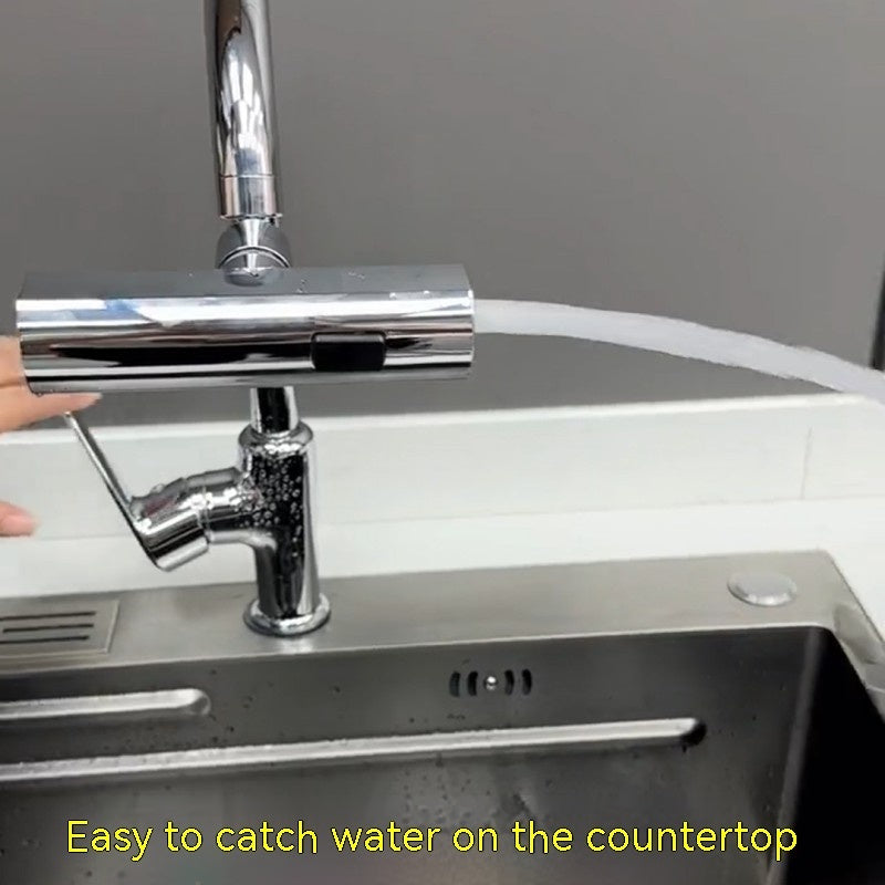 Kitchen 3-in-1 Waterfall Faucet