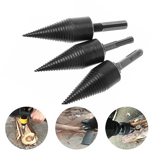 Log Splitting Drill Bit