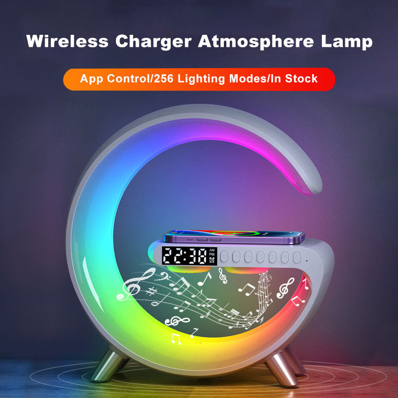 LuminaSync - The All-In-One Wireless Charging Lamp