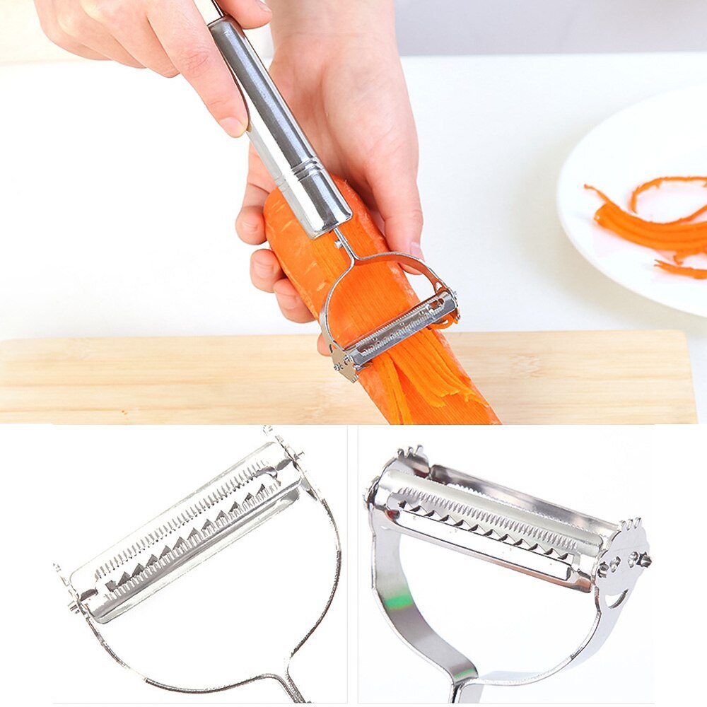 2-in-1 Vegetable Peeler & Grater