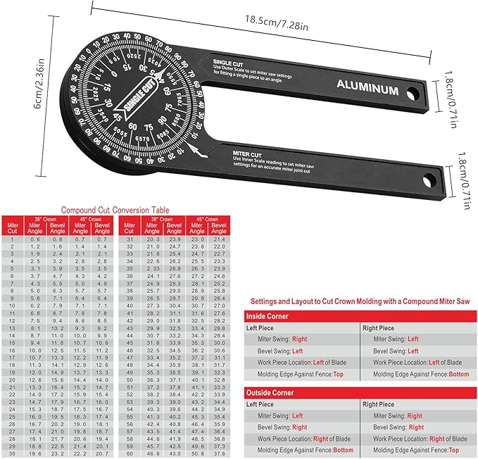 Adjustable Angle Measuring Tool