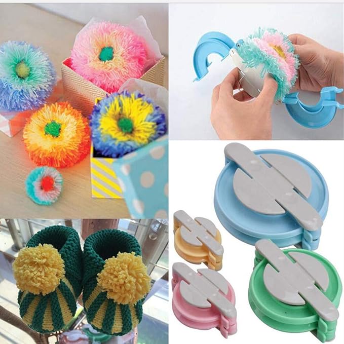 Pom-Pom Maker (Set of 4)