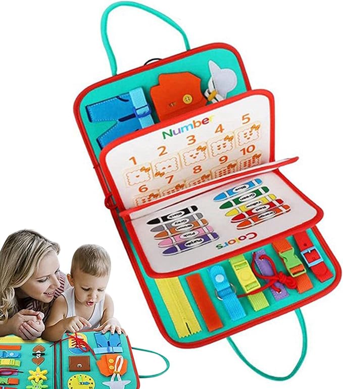 Interactive Busy Book for Kids