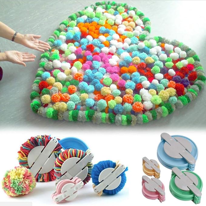 Pom-Pom Maker (Set of 4)