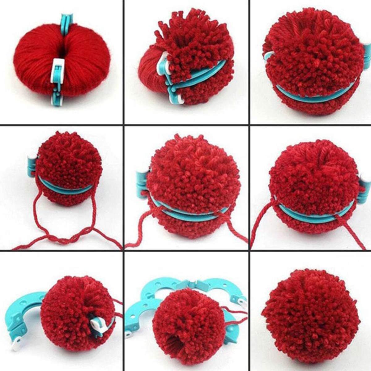 Pom-Pom Maker (Set of 4)