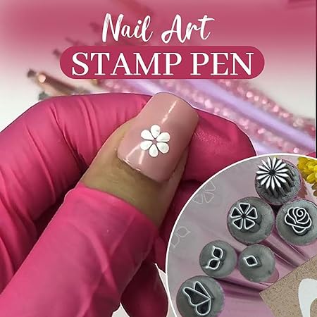 Nail Art Stamp Pen Set