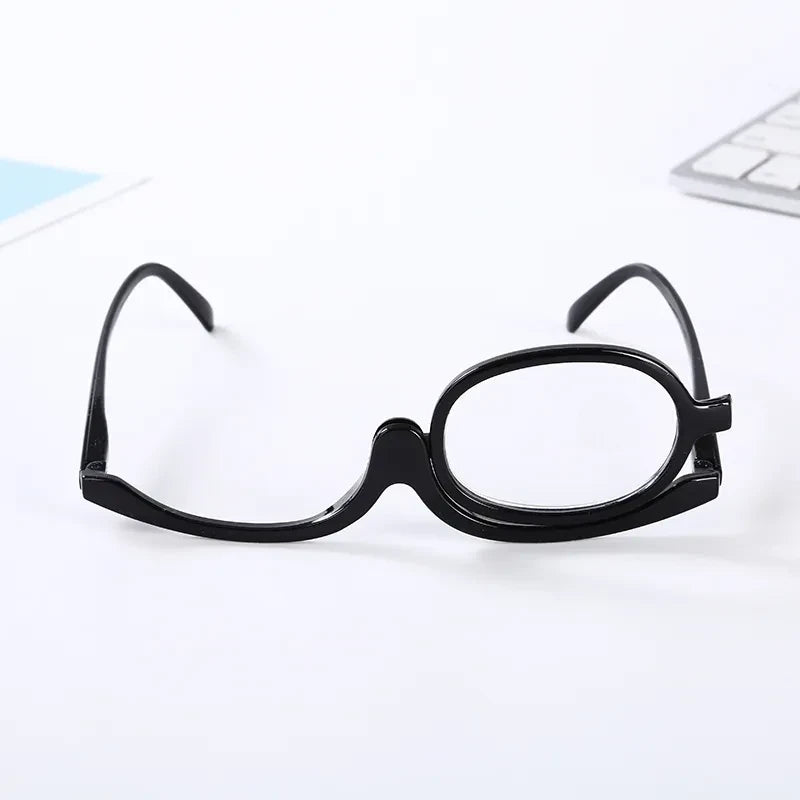 Flip Lens Makeup Glasses