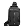 Multi-Compartment Crossbody Backpack