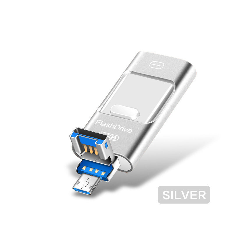 MicroDrive 3-in-1 USB Flash Drive