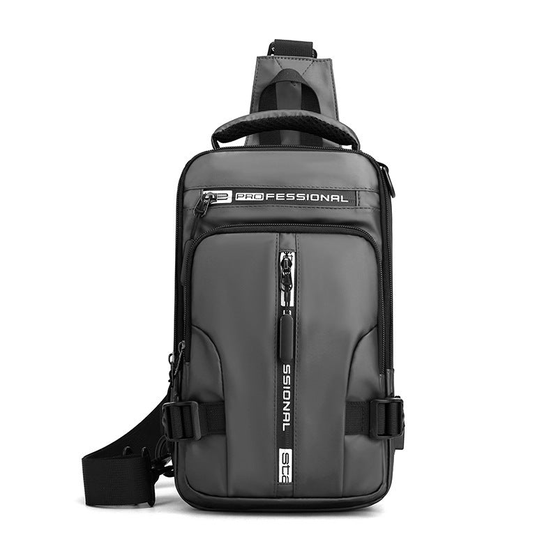 Multi-Compartment Crossbody Backpack