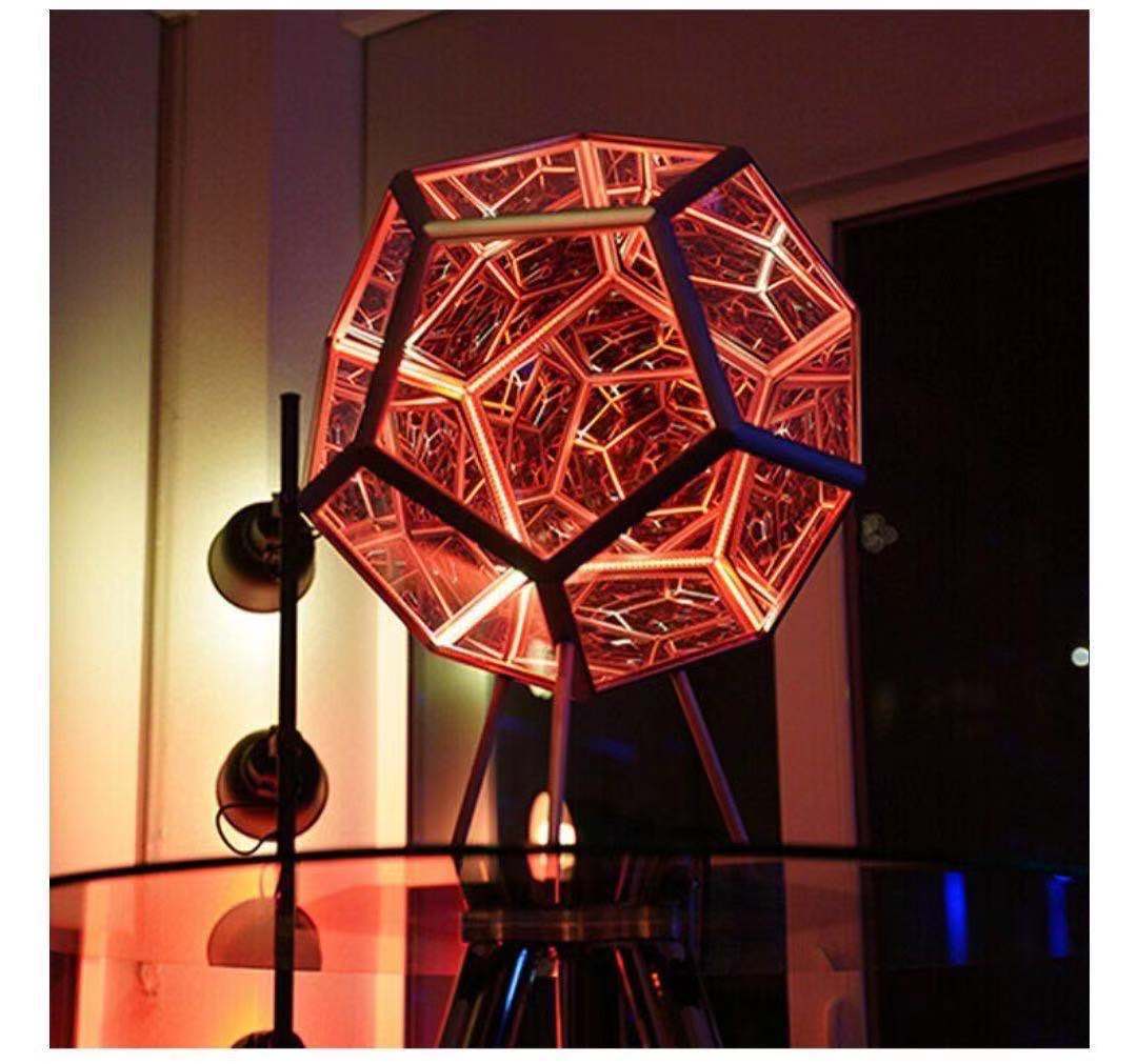 InfiniteX Dodecahedron Color Art Lamp