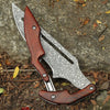 Damascus Folding Pocket Knife