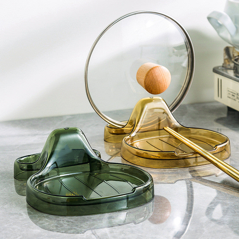 Kitchen Lid and Utensil Holder
