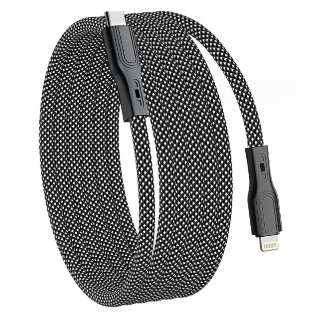 Tangle-Free Magnetic Charging Cable