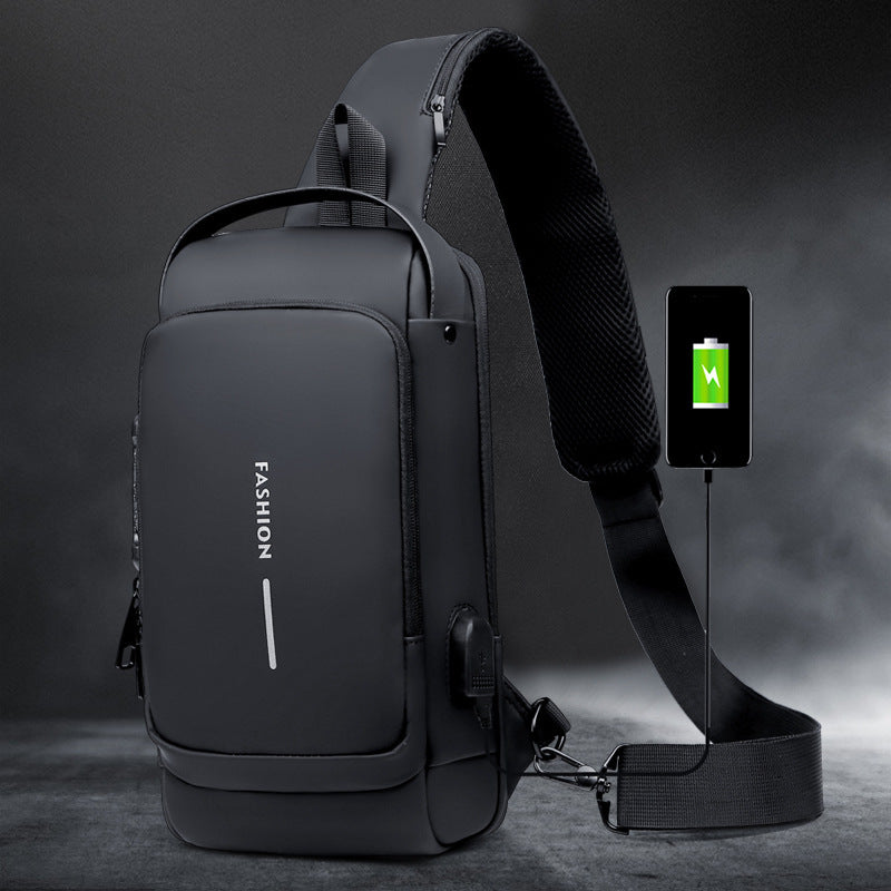Anti-Theft Crossbody Backpack