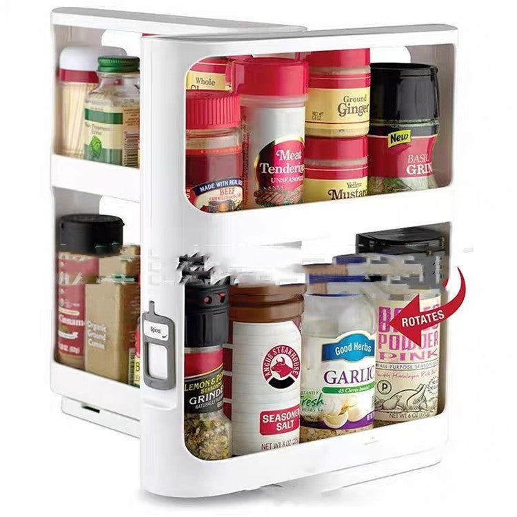 Rotating Storage Rack Organizer