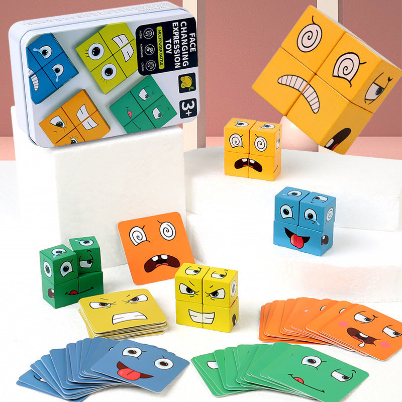 Face-Matching Puzzle Game