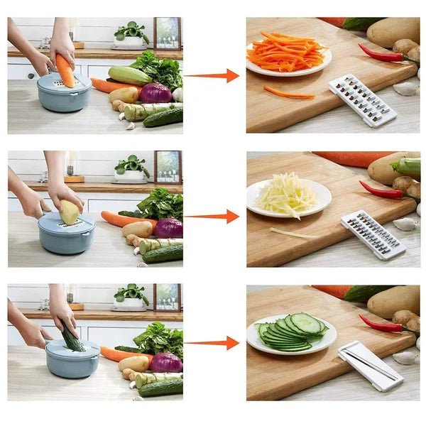 AUME 8-in-1 Vegetable Cutter