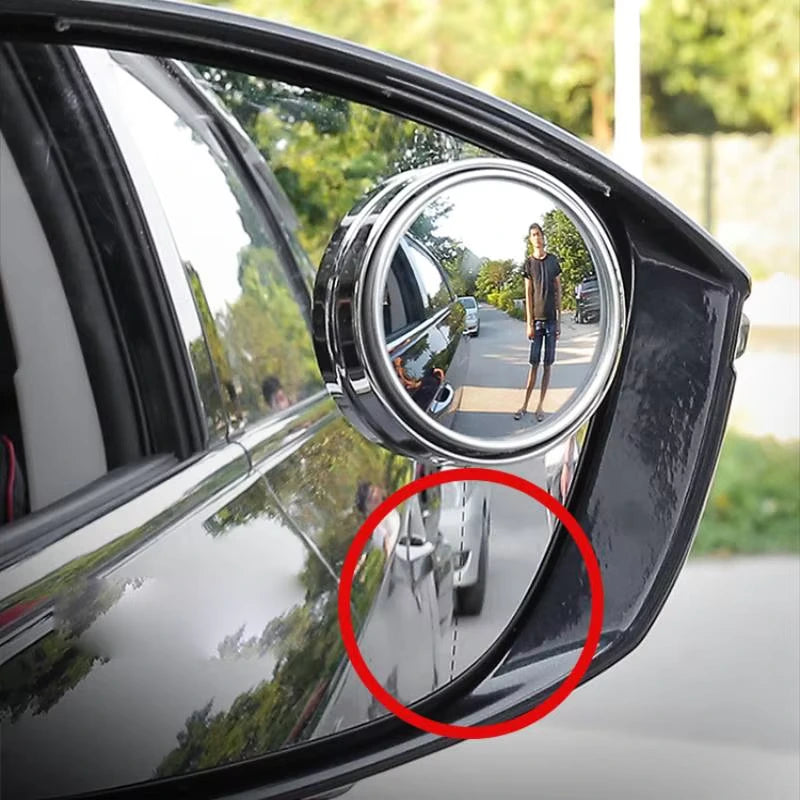 Wide-Angle Rearview Blind Spot Mirror