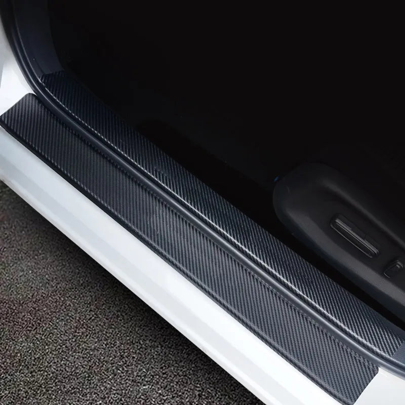 Carbon Fiber Door Sill Protectors (4PCS)